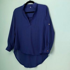 Blue blouse